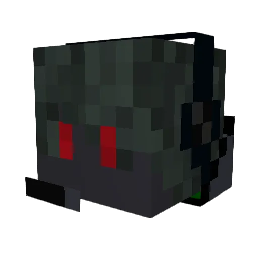 zombieslayergod Minecraft avatar head, 3D render