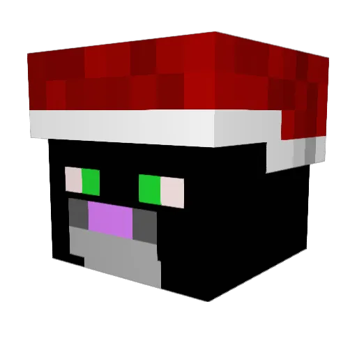zombovitch Minecraft avatar head, 3D render