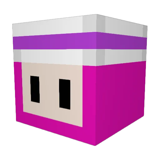 zoncz1096 Minecraft avatar head, 3D render