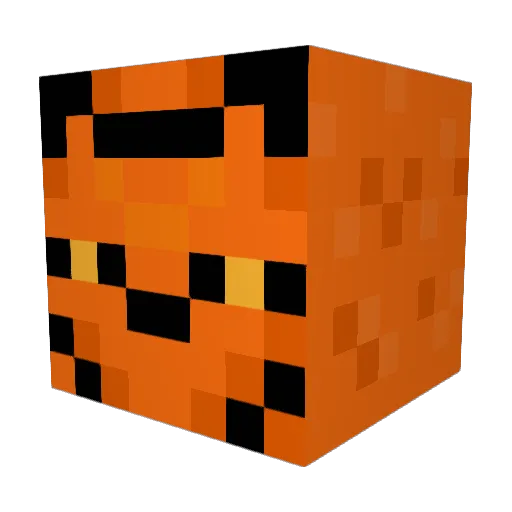 zonddda Minecraft avatar head, 3D render