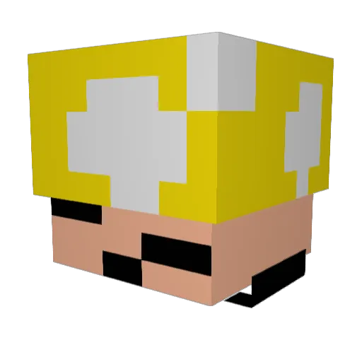 zono006 Minecraft avatar head, 3D render