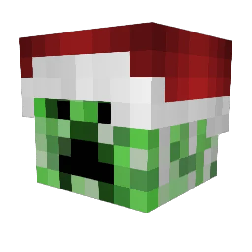 zonzz Minecraft avatar head, 3D render