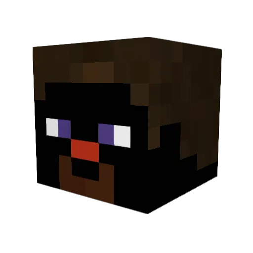 zoon700 Minecraft avatar head, 3D render