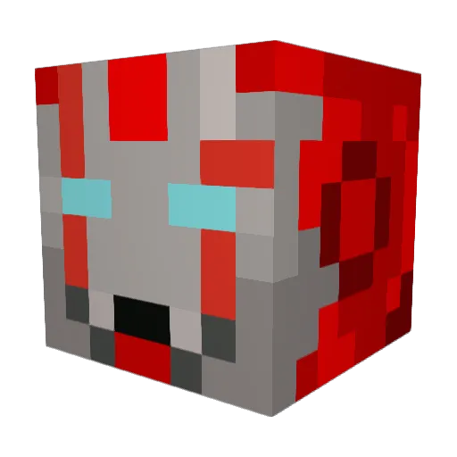 zoosk95 Minecraft avatar head, 3D render