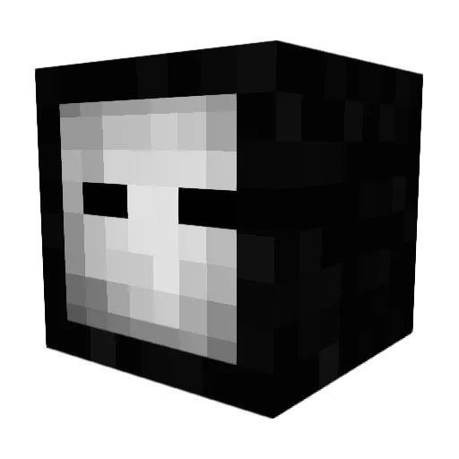 zopt Minecraft avatar head, 3D render