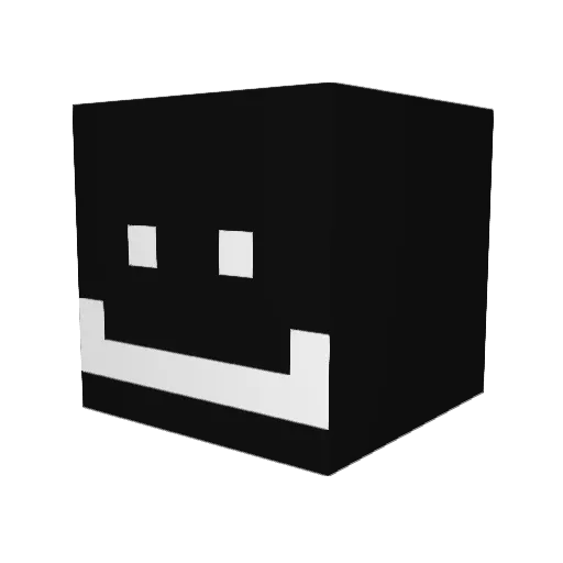 zorauza Minecraft avatar head, 3D render