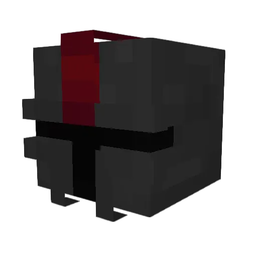 zoro156 Minecraft avatar head, 3D render