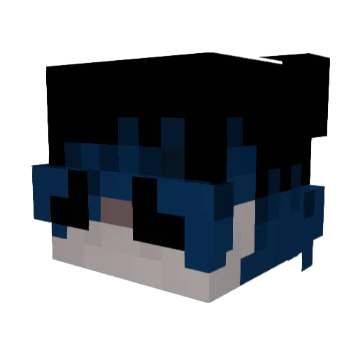 zoro1z Minecraft avatar head, 3D render