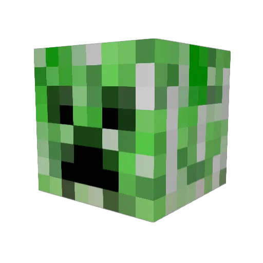 zorslashor Minecraft avatar head, 3D render