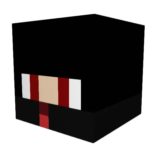 zorubs Minecraft avatar head, 3D render