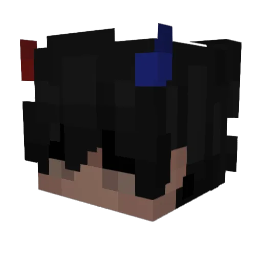zorvs66 Minecraft avatar head, 3D render