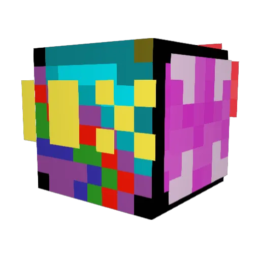 zowns Minecraft avatar head, 3D render