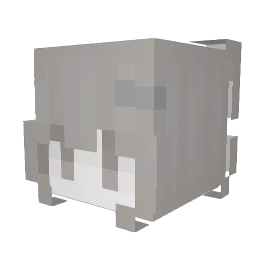 zowyn Minecraft avatar head, 3D render