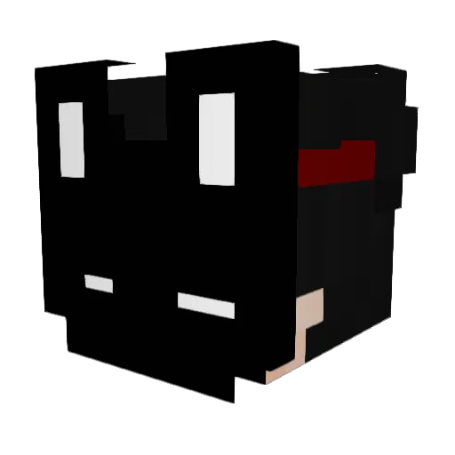 zozo4212 Minecraft avatar head, 3D render