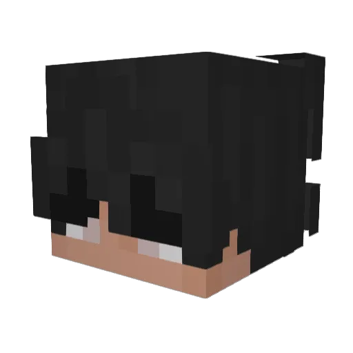 zozol_15 Minecraft avatar head, 3D render