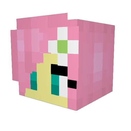 zp1ne Minecraft avatar head, 3D render