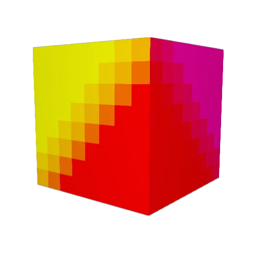 zpqyou Minecraft avatar head, 3D render