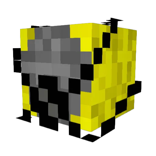 zql8tr Minecraft avatar head, 3D render