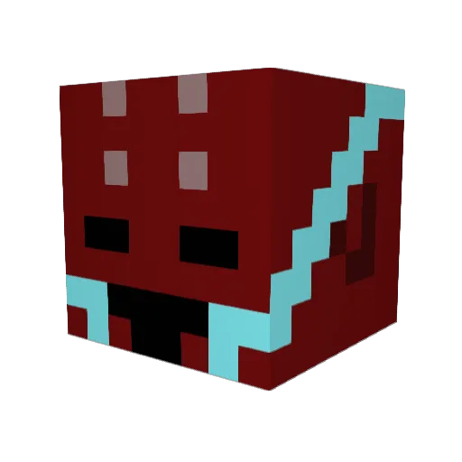 zralf Minecraft avatar head, 3D render