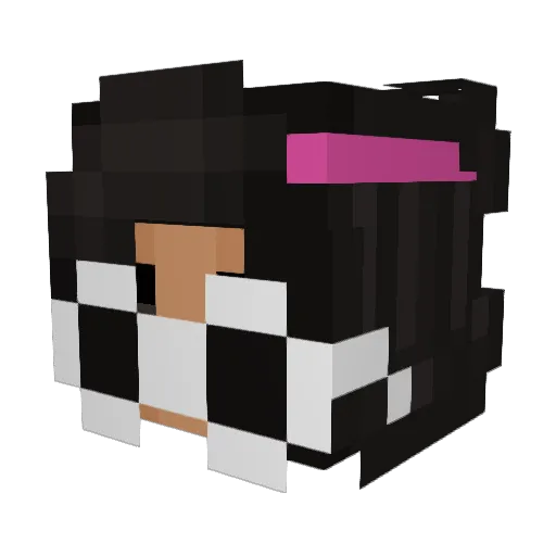 zrboostingbot_01 Minecraft avatar head, 3D render