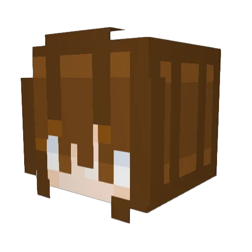 zrexyp Minecraft avatar head, 3D render