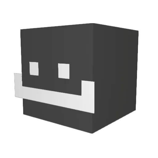 zsg Minecraft avatar head, 3D render