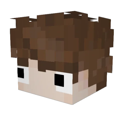 zsinton Minecraft avatar head, 3D render
