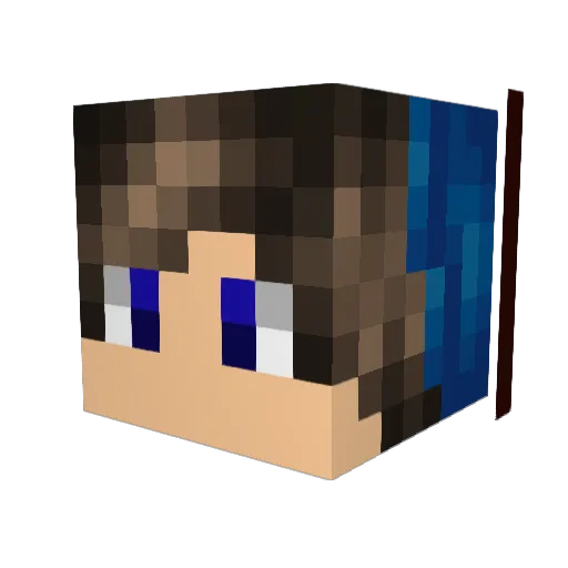 zsolti1729 Minecraft avatar head, 3D render