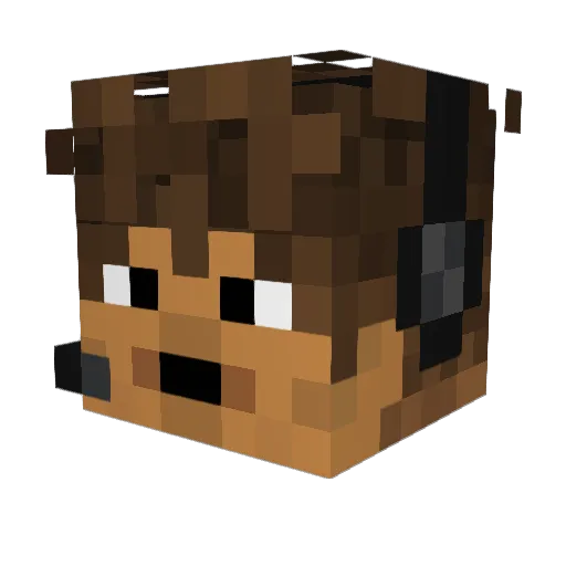 zsombi1201 Minecraft avatar head, 3D render
