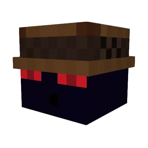 zsqp Minecraft avatar head, 3D render