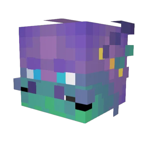 zstefani Minecraft avatar head, 3D render
