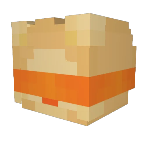 zswaggg Minecraft avatar head, 3D render