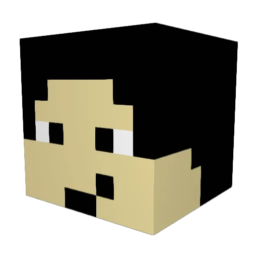 zswagmaster Minecraft avatar head, 3D render
