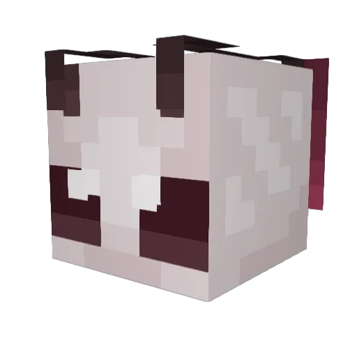 zt22 Minecraft avatar head, 3D render
