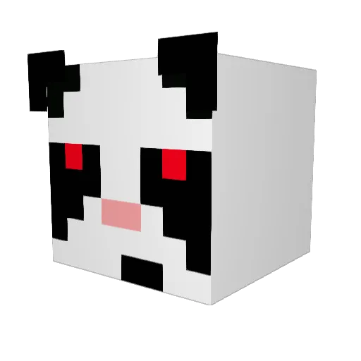 ztcjohn Minecraft avatar head, 3D render