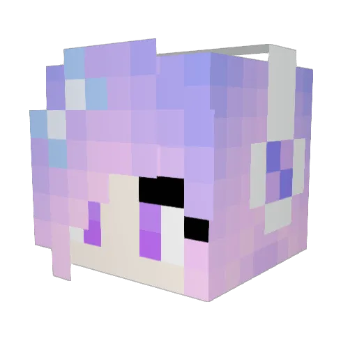 zty159753 Minecraft avatar head, 3D render
