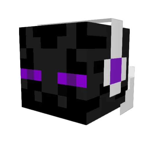 zueff Minecraft avatar head, 3D render