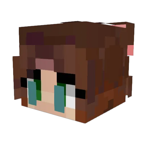 zulu266 Minecraft avatar head, 3D render