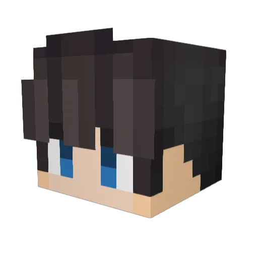 zulwik213 Minecraft avatar head, 3D render