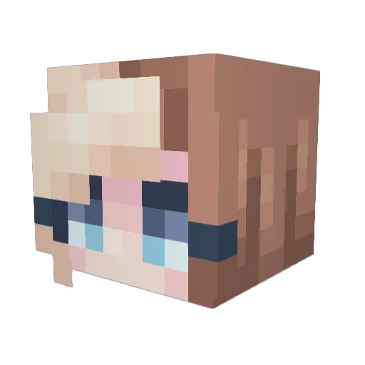 zulyphoenix00 Minecraft avatar head, 3D render