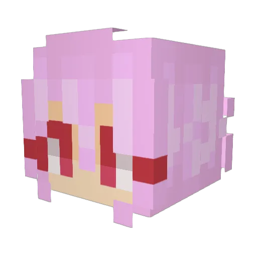 zumi3012 Minecraft avatar head, 3D render