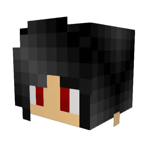 zunny74 Minecraft avatar head, 3D render