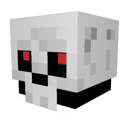 zupko Minecraft avatar head, 3D render