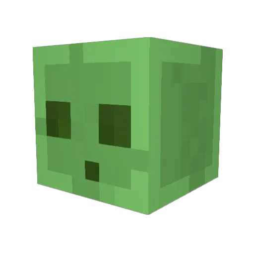 zurapa Minecraft avatar head, 3D render