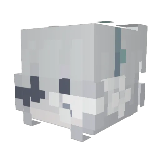 zurdocomboss Minecraft avatar head, 3D render