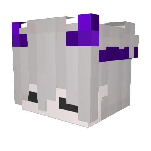 zuugurkee Minecraft avatar head, 3D render