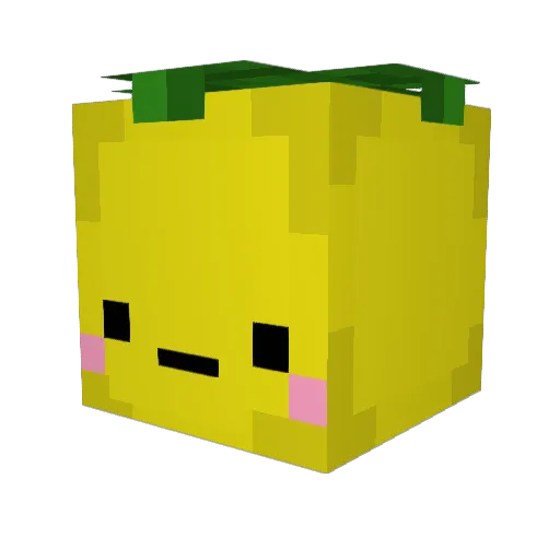 zuvieldryp Minecraft avatar head, 3D render