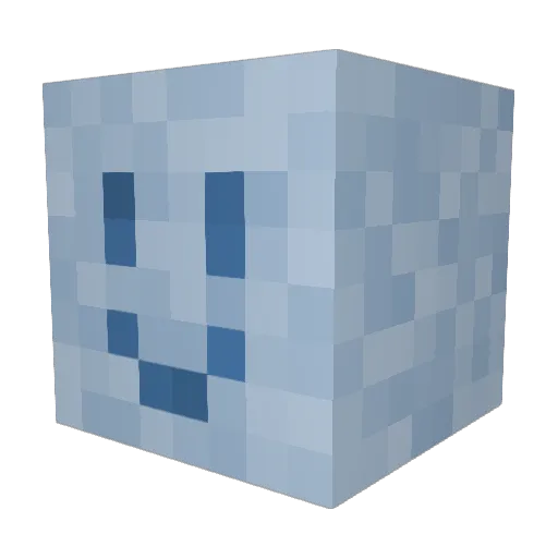 zuzns Minecraft avatar head, 3D render