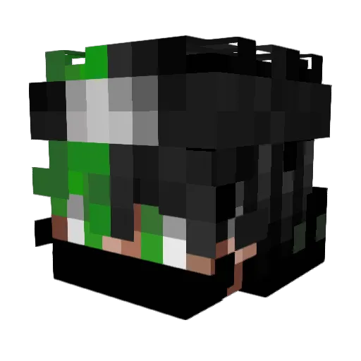 zviktor22 Minecraft avatar head, 3D render
