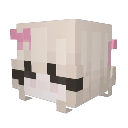 zvohflex Minecraft avatar head, 3D render